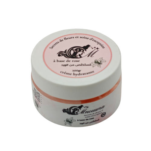 Crème Hydratante à base de rose