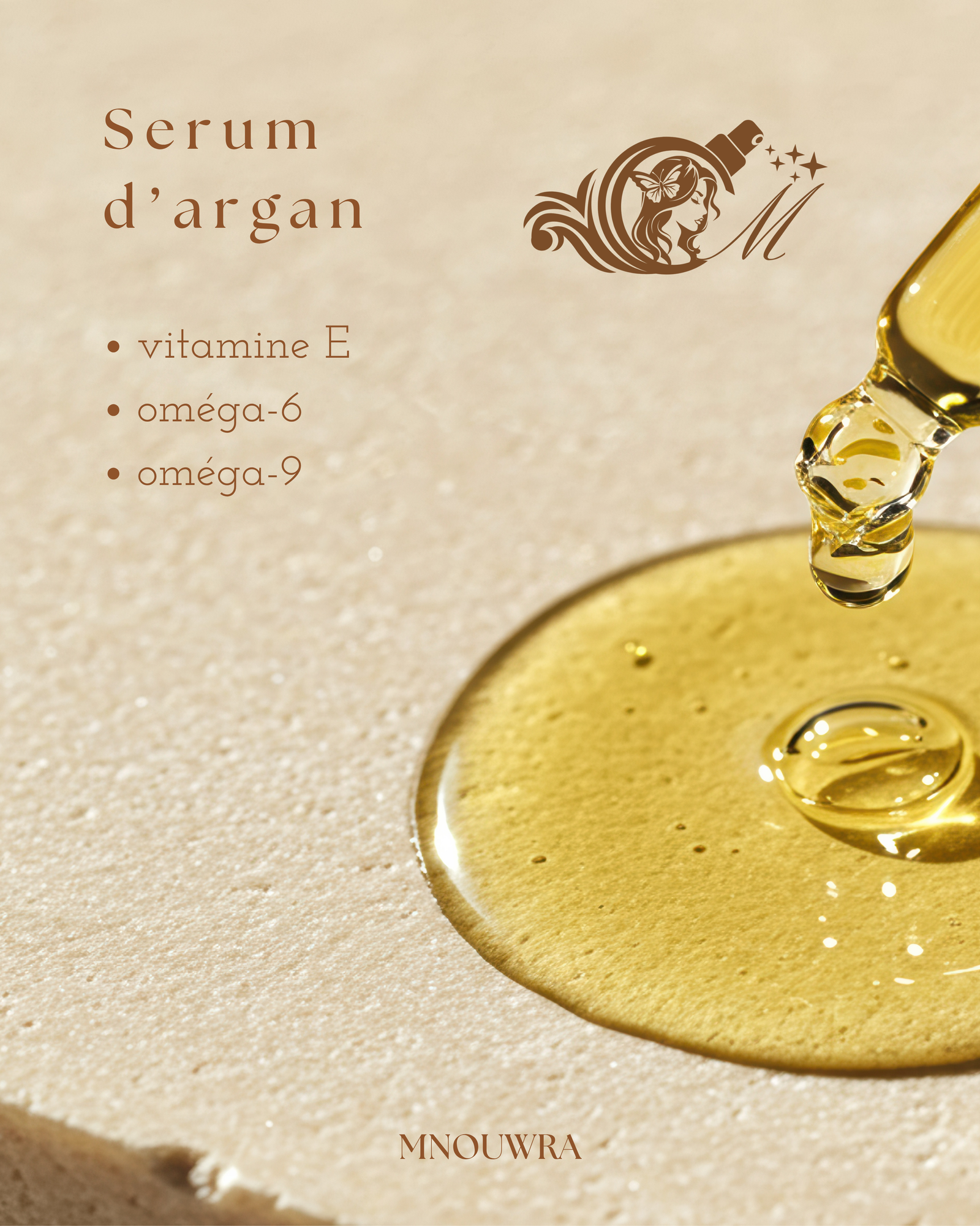 Sérum à l’Huile d’Argan - Nutrition et Éclat